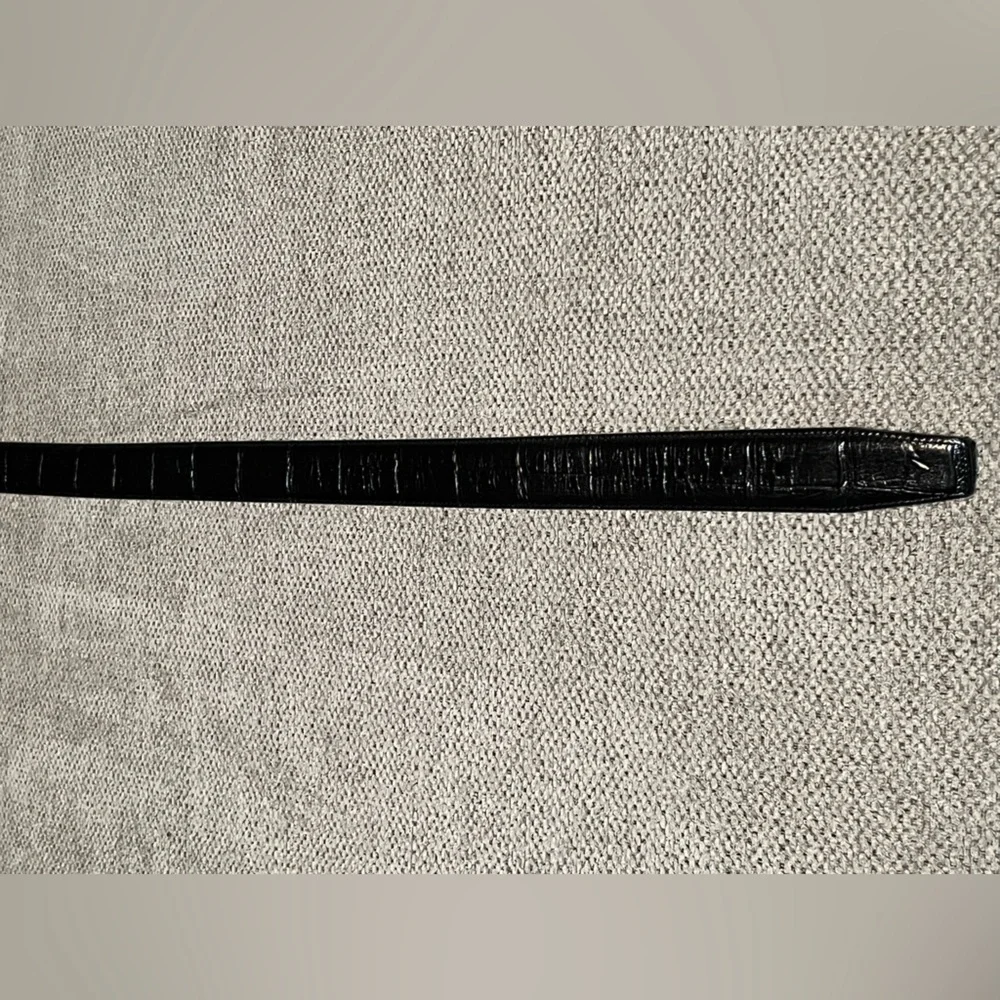 Brighton Men’s Croc Embossed Leather‎ Belt 42